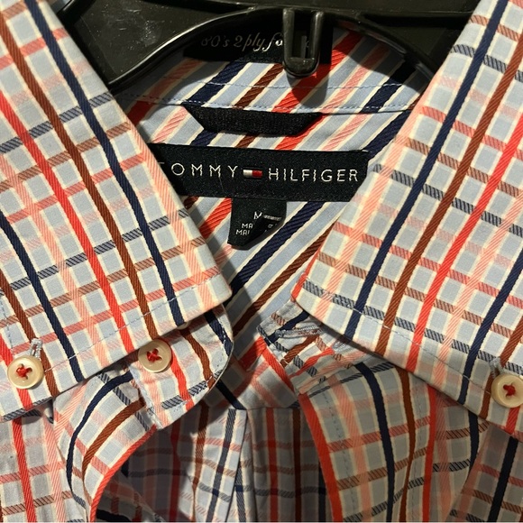 Tommy Hilfiger Madras Mens Shirt - Picture 4 of 4